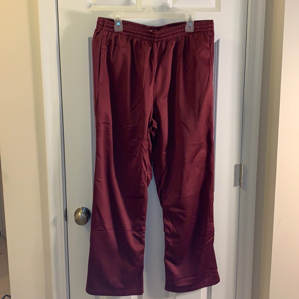 New maroon joggers